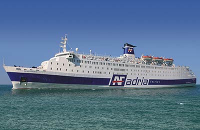 Book Adria Ferries Freight online