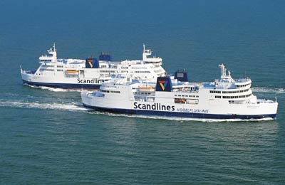 Book a Scandlines Freight Ferry online
