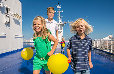 Kids go FREE on Cairnryan - Belfast, Fishguard - Rosslare, Holyhead - Dublin and Liverpool - Belfast routes with Stena Line!