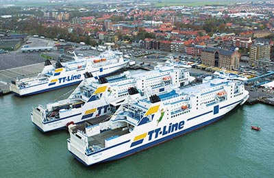 Book TT Line Freight Ferries online