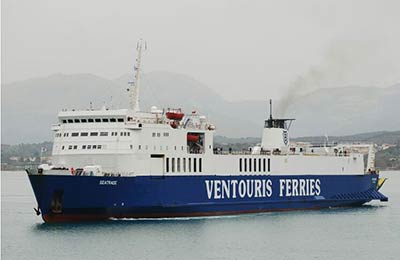 Book Ventouris Freight Ferries online