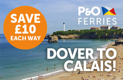 Poupe £ 20 em travessias de retorno de Dover-Calais